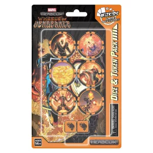Marvel HeroClix: Wheels of Vengeance Dice and Token Pack - EN
