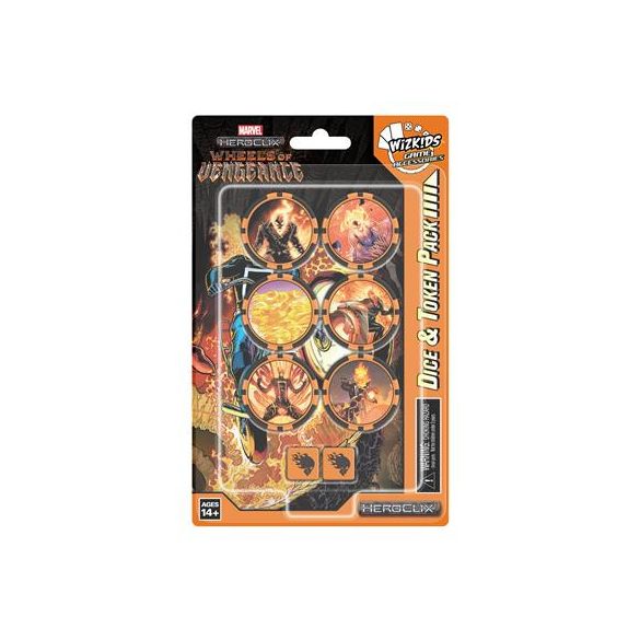 Marvel HeroClix: Wheels of Vengeance Dice and Token Pack - EN-WZK84878