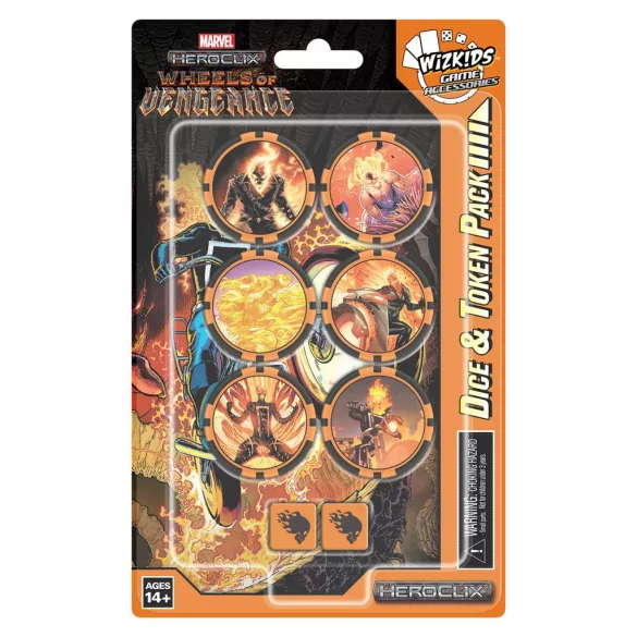 Marvel HeroClix: Wheels of Vengeance Dice and Token Pack - EN