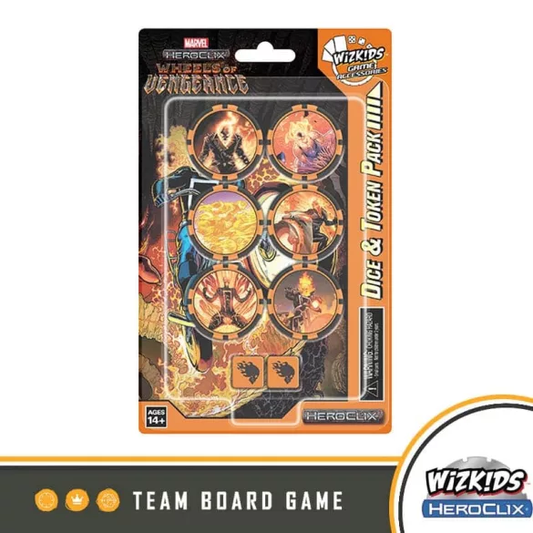 Marvel HeroClix: Wheels of Vengeance Dice and Token Pack - EN
