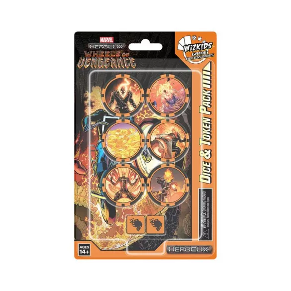 Marvel HeroClix: Wheels of Vengeance Dice and Token Pack - EN