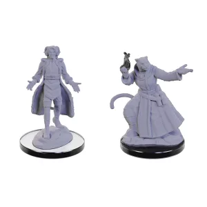Critical Role Unpainted Miniatures: Lucien Tavelle & Cree Deeproots-90663
