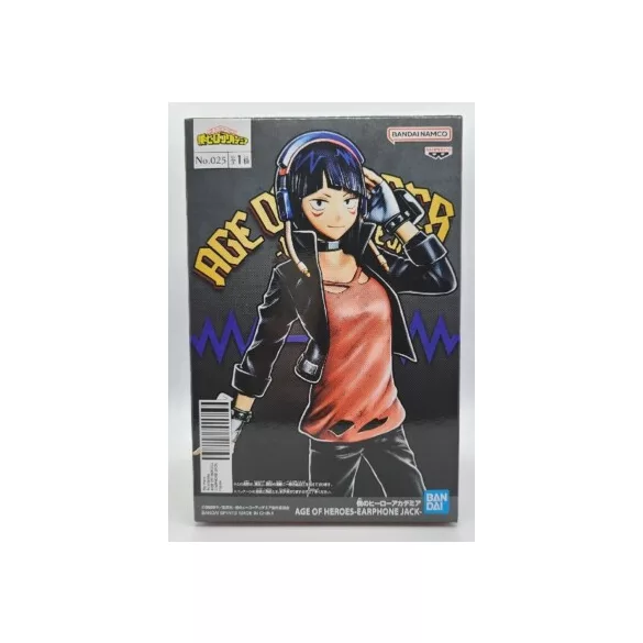 My Hero Academia - Banpresto Age Of Heroes Figure - Earphone Jack-BP88591P