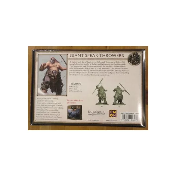 A Song Of Ice And Fire - Giant Spear Throwers miniatűrök - EN
