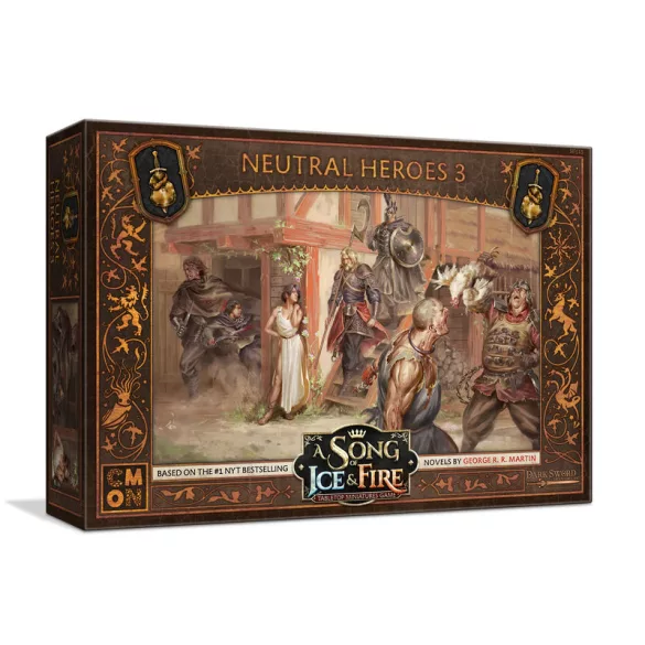 A Song Of Ice And Fire - Neutral Heroes 3 - EN miniatűra doboz