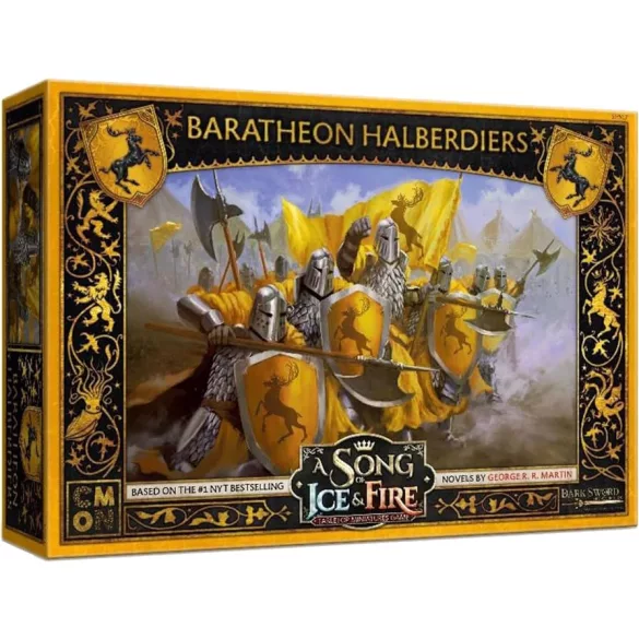 A Song Of Ice And Fire - Baratheon Halberdiers miniatűra egység - angol kiadás