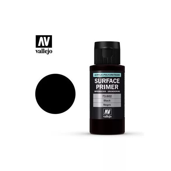 Vallejo - Color / Surface Primer - Black-73602