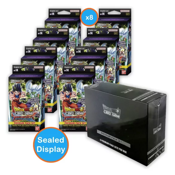 Dragon Ball Super Card Game - Zenkai Series Set 06 Premium Pack Set Display PP14 (8 Sets) - FR-2699526