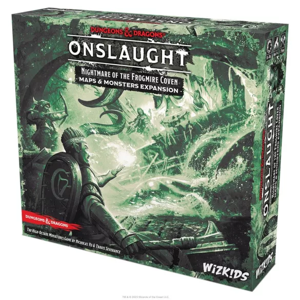 Dungeons & Dragons Onslaught: Nightmare of the Frogmire Coven - Maps & Monsters Expansion - EN-89722