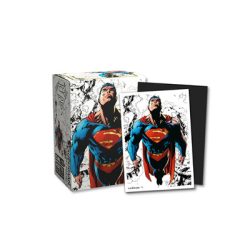 Dragon Shield Standard size License Sleeves - Superman Core (Full Color Variant) (100 Sleeves)-AT-16085
