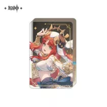 Genshin Impact - Acrylic Ornament with Glitter / Quicksand Effect - Nilou - 55x85mm-SAK40689