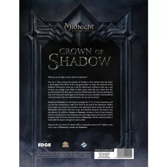 Midnight - Crown of Shadow - EN-ESMNR03EN