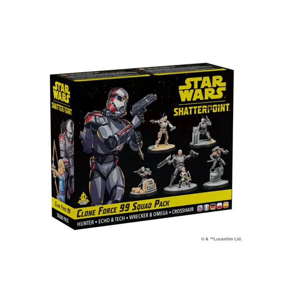 Star Wars: Shatterpoint - Clone Force 99 Squad Pack - EN/FR/PL/DE/SP