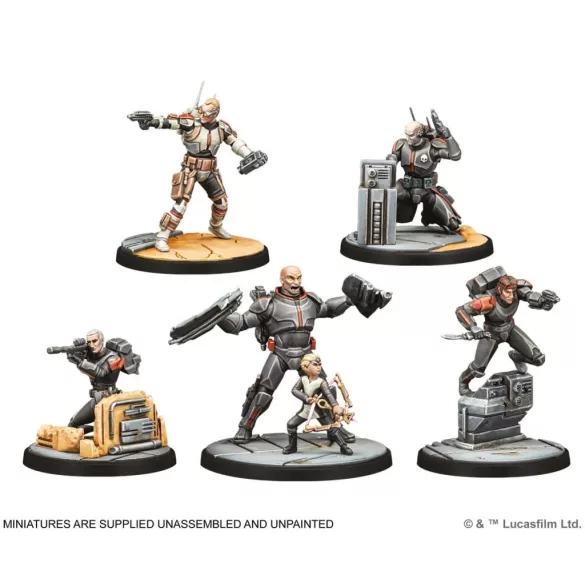 Star Wars: Shatterpoint - Clone Force 99 Squad Pack - EN/FR/PL/DE/SP