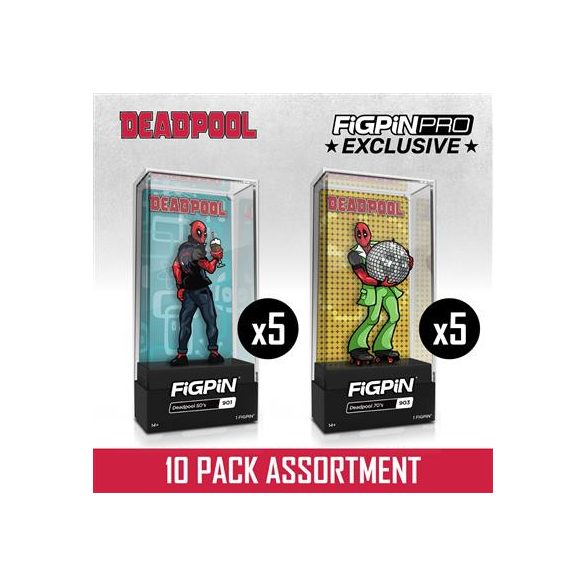 FiGPiN - Deadpool Exclusive 10 Pack Assortment-DEADPOOL0623