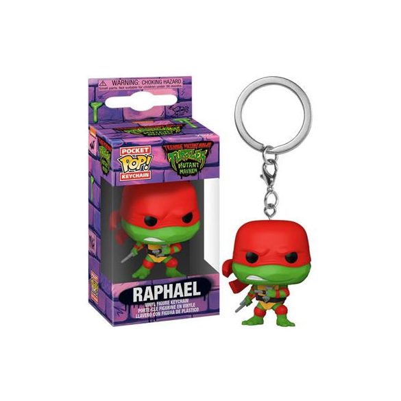 POP Keychain: TMNT Raphael - Mutant Mayhem-FK72331