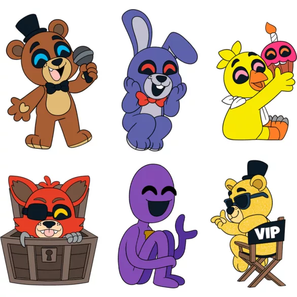 Five Nights At Freddy's - Pin Collection-FNAFPINSET