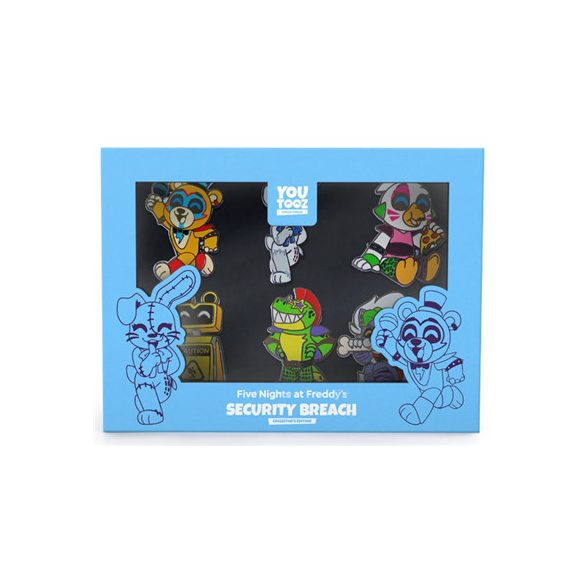 Youtooz: FNAF Security Breach Pin Set-FNAFSECURITYBREACHPINSET