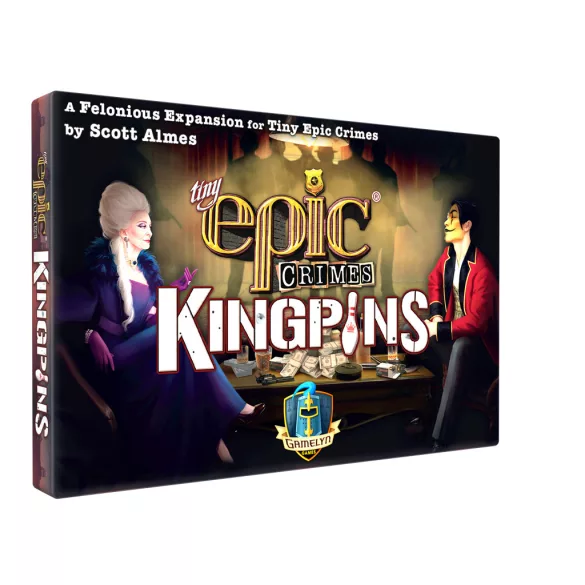 Tiny Epic Crimes Kingpins Expansion - EN-GLGTECKP