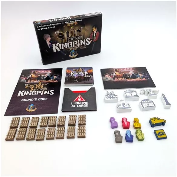 Tiny Epic Crimes Kingpins Expansion - EN-GLGTECKP