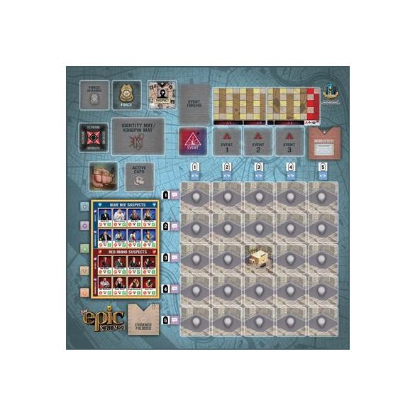 Tiny Epic Crimes Game Mat - Retail Packed - EN-GLGTECA01