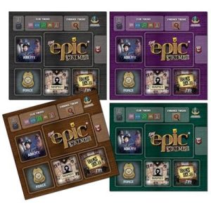 Tiny Epic Crimes 4 Pack Player Mats Retail Packed - EN-GLGTECA02