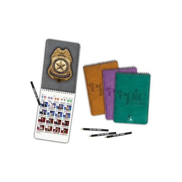Tiny Epic Crimes 4 Pack Detective Notebooks - EN-GLGTECA03