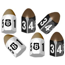Tiny Epic Crimes 6 Pack Bullet Dice - EN-GLGTECA04