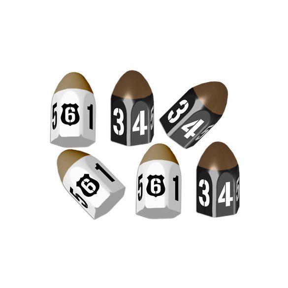 Tiny Epic Crimes 6 Pack Bullet Dice - EN-GLGTECA04