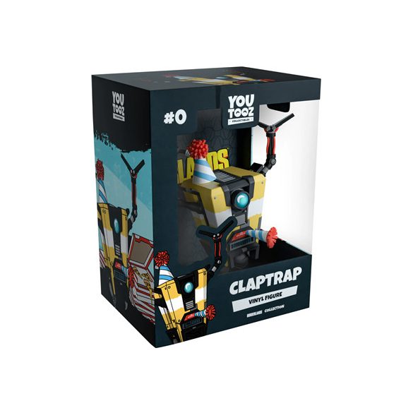 Youtooz: Border Lands - Claptrap Vinyl Figure-BORDERLANDSCLAPTRAP