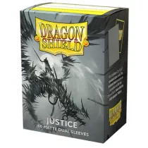 Dragon Shield Sleeves - Standard size - Matte Dual - Justice (100 Sleeves)-AT-15061