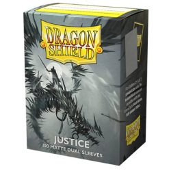 Dragon Shield Sleeves - Standard size - Matte Dual - Justice (100 Sleeves)-AT-15061