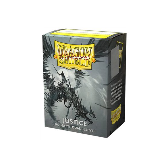 Dragon Shield Sleeves - Standard size - Matte Dual - Justice (100 Sleeves)-AT-15061