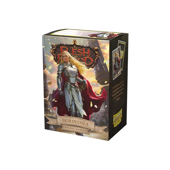 Dragon Shield Flesh and Blood License Standard Art Sleeves - Dorinthea Ironsong (100 Sleeves)-AT-16087