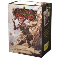 Dragon Shield Flesh and Blood License Standard Art Sleeves - Dash (100 Sleeves)-AT-16088