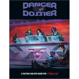 Cyberpunk RED: Danger Gal Dossier szerepjáték-kiegészítő - angol nyelvű kiadás