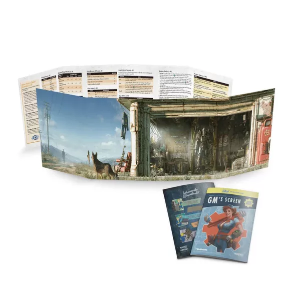 Fallout: The Roleplaying Game - GM Screen + Booklet + Flysheet - EN