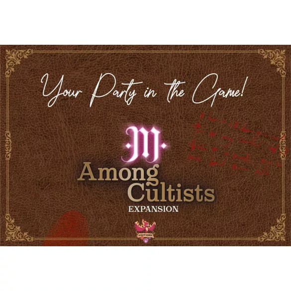 Among Cultists: Your Party in the Game! társasjáték-kiegészítő - EN/DE/FR/ES/PL