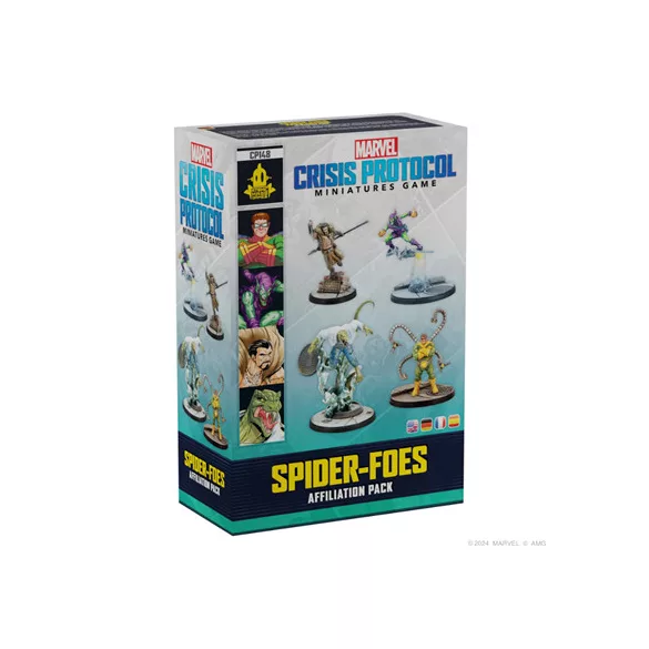 Marvel Crisis Protocol - Spider-Foes Affiliation Pack - EN/FR/SP/DE-CP148