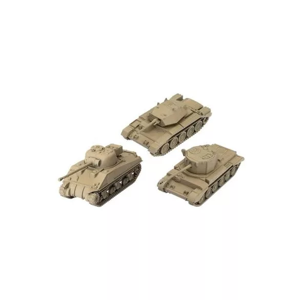 World of Tanks: U.K. Tank Platoon (Crusader, Sherman VC Firefly, Challenger) - EN-WOT69