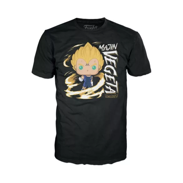 Funko POP! POP&Tee: DBZ - Majin Vegeta-FK72669