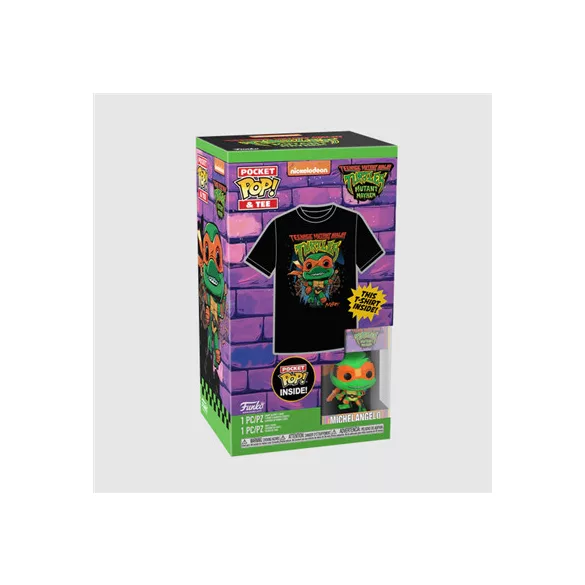 Funko POP! Pocket POP&Tee: TMNT - Michelangelo-FK76207