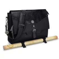 ENHANCE RPG Player's Messenger DnD Bag Collector's Edition (Dragon Black)-ENTTCFP200BKEW