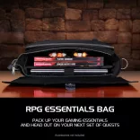 ENHANCE RPG Player's Messenger DnD Bag Collector's Edition (Dragon Black)-ENTTCFP200BKEW