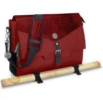 ENHANCE RPG Player's Messenger DnD Bag Collector's Edition (Dragon Red)-ENTTCFP200RDEW