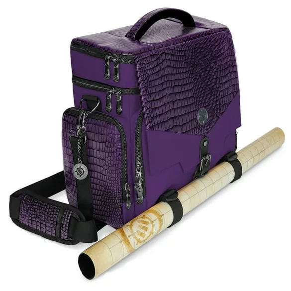 ENHANCE RPG Player's Messenger DnD Bag Collector's Edition (Dragon Purple)-ENTTCFP200PREW