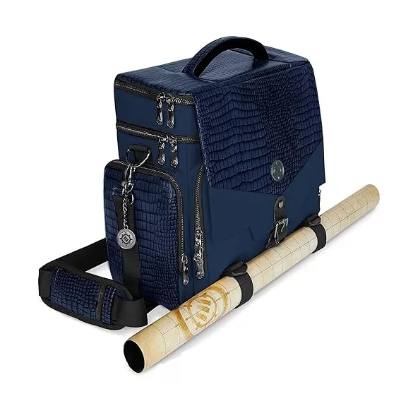 ENHANCE RPG Player's Messenger DnD Bag Collector's Edition (Dragon Blue)-ENTTCFP200BLEW