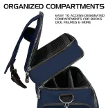 ENHANCE RPG Player's Messenger DnD Bag Collector's Edition (Dragon Blue)-ENTTCFP200BLEW