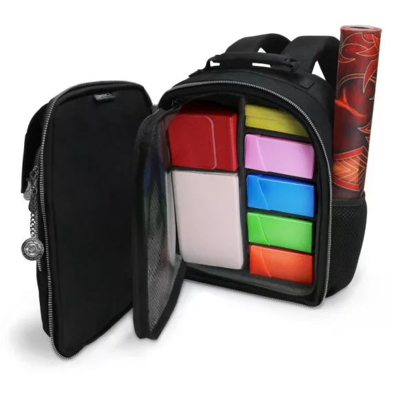 ENHANCE Trading Card Games Trading Card Backpack Collector's Edition (Black)-ENTTCFT200BKEW