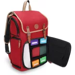 ENHANCE Trading Card Games Trading Card Backpack Collector's Edition (Red)-ENTTCFT200RDEW